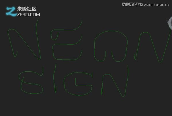 3dmax结合Vray制作霓虹灯艺术字效果 第7张 3dmax结合Vray制作霓虹灯艺术字效果 第7张