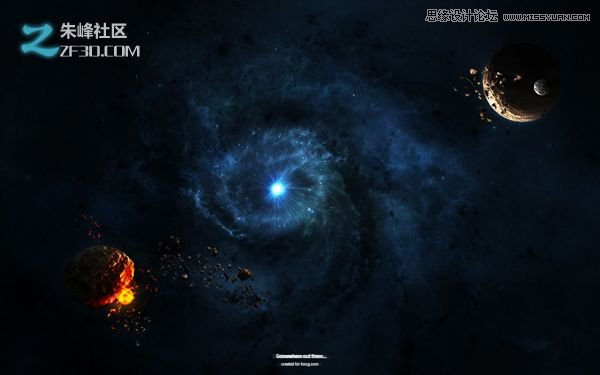 3Dmax创建壮观的三维空间爆炸效果