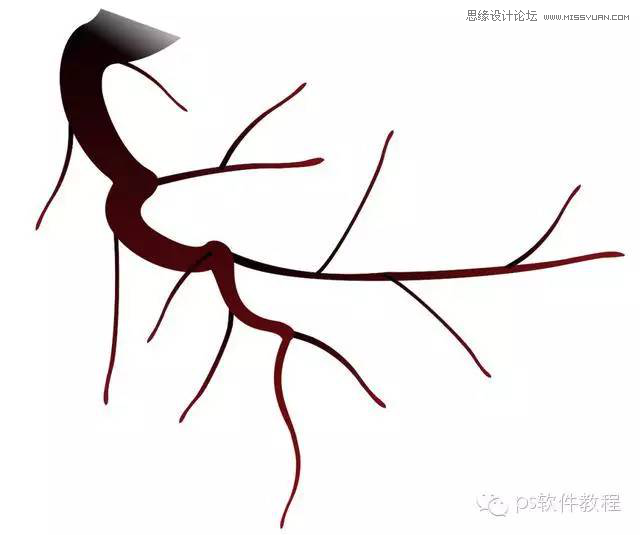 CorelDraw绘制逼真的中国风梅花图教程  第4张