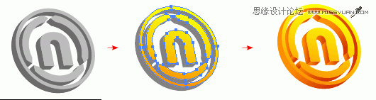 Illustrator绘制矢量风格3D图标教程  第9张