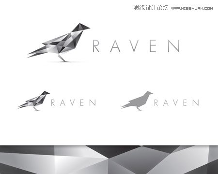 Illustrator设计钻石格子风格的LOGO教程