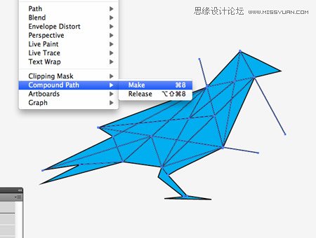 Illustrator设计钻石格子风格的LOGO教程  第5张