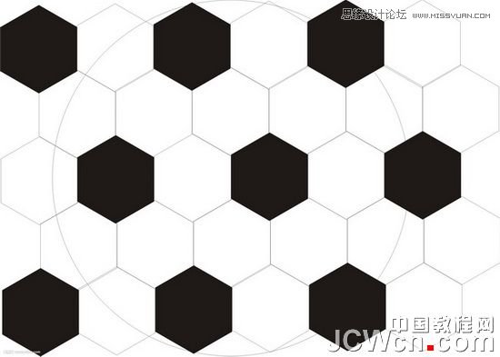 CorelDRAW巧用鱼眼工具运用制作足球技巧  第7张