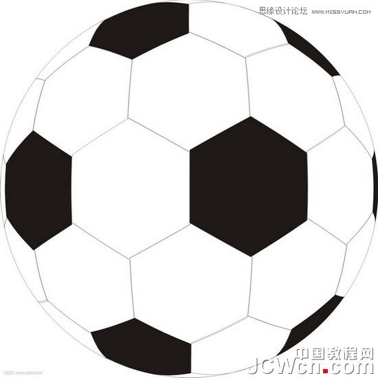 CorelDRAW巧用鱼眼工具运用制作足球技巧  第9张