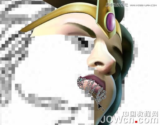 CorelDRAW巧用网格工具绘制恶魔谷插画  第16张