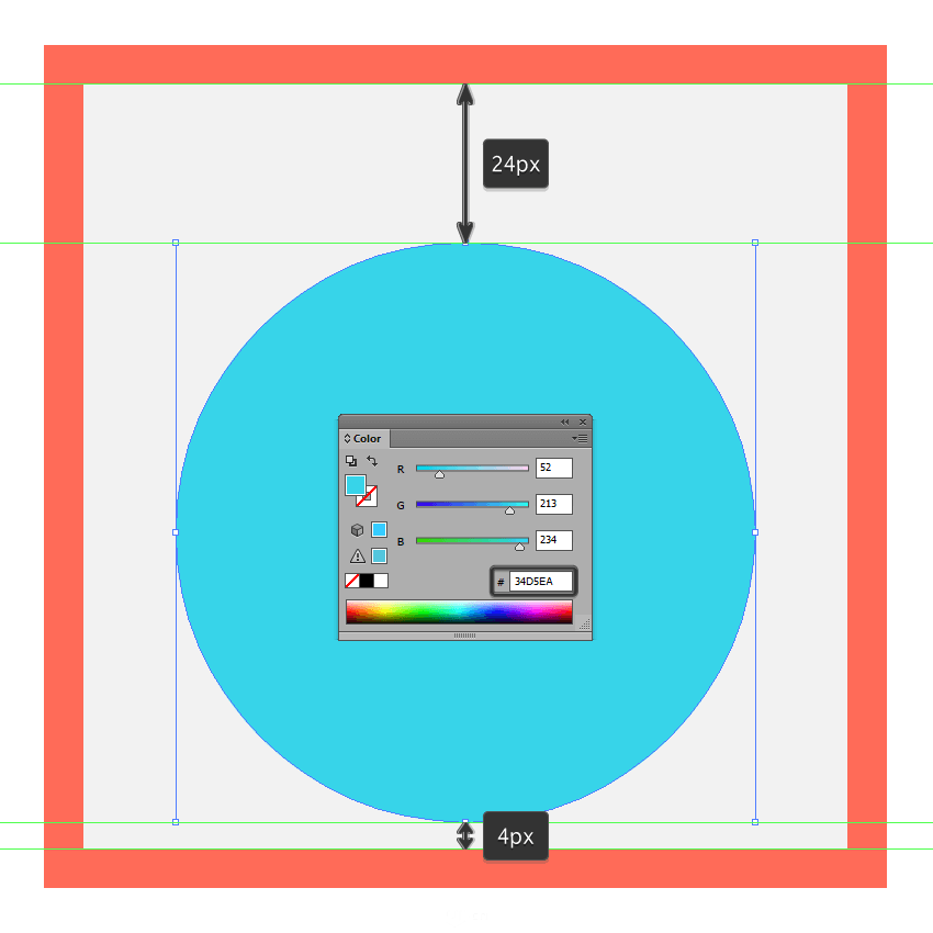 Illustrator制作可爱的夏日海滩小插画  第5张