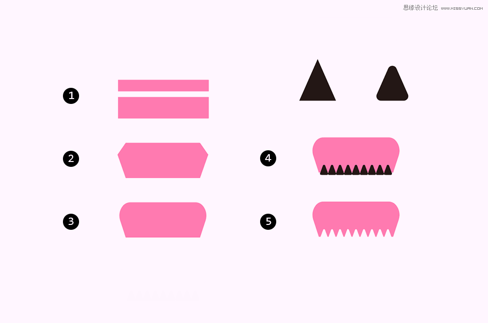 Illustrator绘制梦幻卡通风格的城堡  第10张