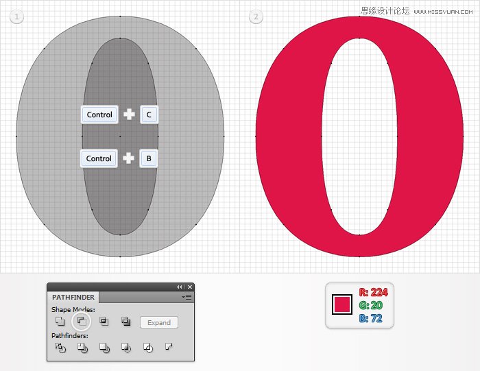 Illustrator制作立体效果的质感艺术字  第5张
