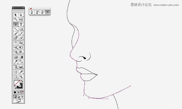 Illustrator绘制一张水滴飞溅效果的面部特效  第2张