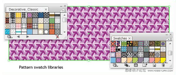 Illustrator中创建无缝图案的方法  第3张