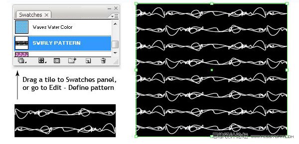 Illustrator中创建无缝图案的方法  第8张