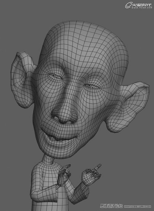 3DMAX教程：演员《马三立》创作详细解析  第2张