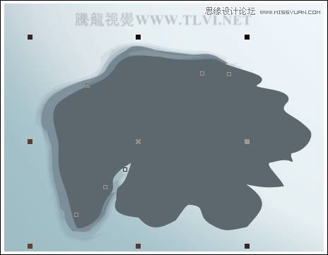 CorelDRAW实例教程:绘制中国风国画教程 第20张 CorelDRAW实例教程:绘制中国风国画教程 第20张