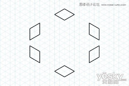 Illustrator绘制矢量三维字体组合特效  第7张