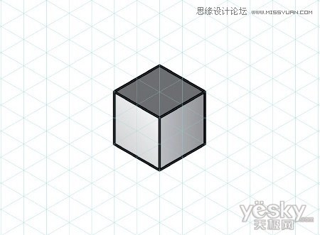 Illustrator绘制矢量三维字体组合特效  第8张