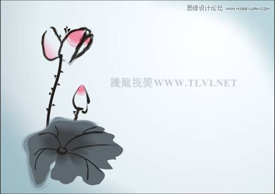 CorelDRAW实例教程:绘制中国风国画教程 第37张 CorelDRAW实例教程:绘制中国风国画教程 第37张