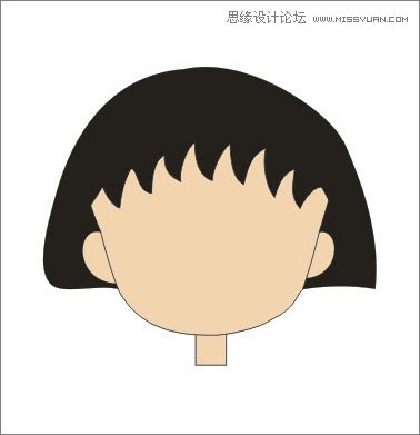 Coreldraw绘制樱桃小丸子儿童节插画 第9张 Coreldraw绘制樱桃小丸子儿童节插画 第9张