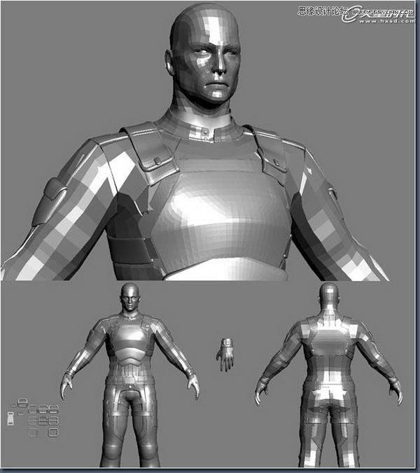 3ds Max实例教程：打造机械原型  第3张