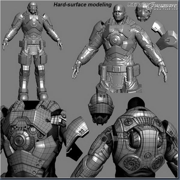 3ds Max实例教程：打造机械原型  第4张