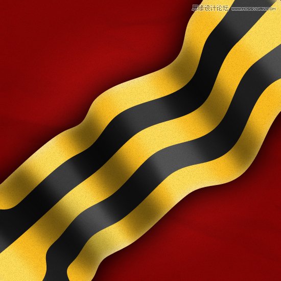 Illustrator结合PS创建一个复古丝带效果