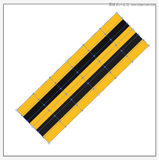 Illustrator结合PS创建一个复古丝带效果 第4张 Illustrator结合PS创建一个复古丝带效果 第4张