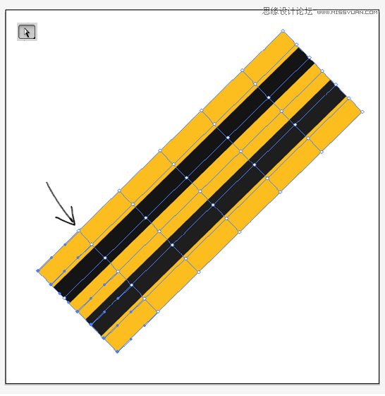 Illustrator结合PS创建一个复古丝带效果 第5张 Illustrator结合PS创建一个复古丝带效果 第5张