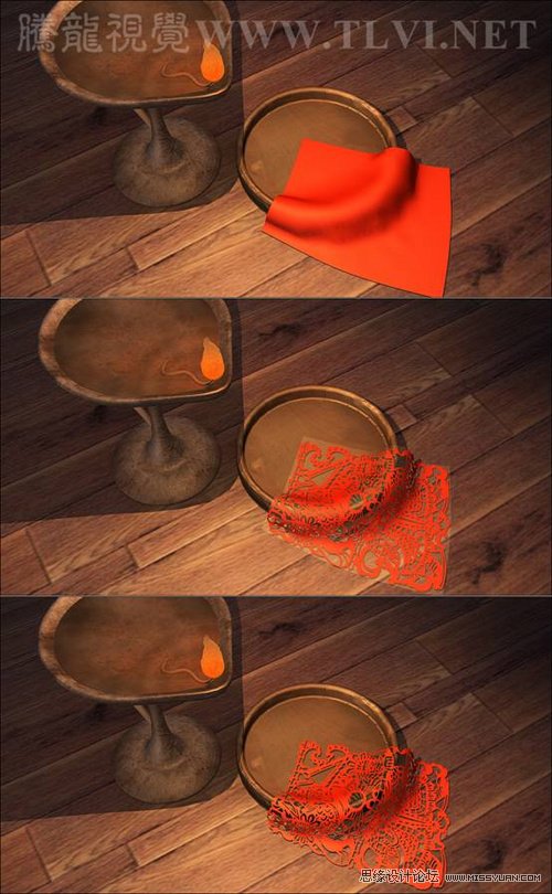 3DMAX材质教程：解析材质中纸的镂空教程