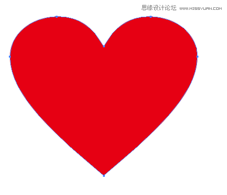 Illustrator制作曲扭效果的心形英文字体 第2张 Illustrator制作曲扭效果的心形英文字体 第2张