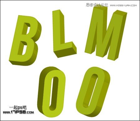 Illustrator结合PS制作超酷的立体字教程  第4张