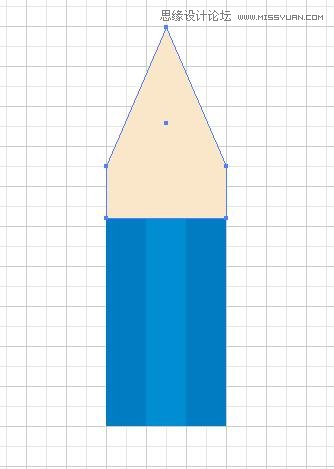 Illustrator使用艺术画笔绘制弯曲的铅笔  第6张