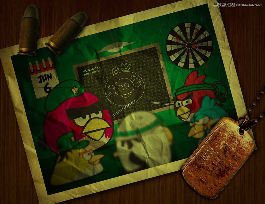 Illustrator绘制疯狂的小鸟恶搞场景 第2张 Illustrator绘制疯狂的小鸟恶搞场景 第2张