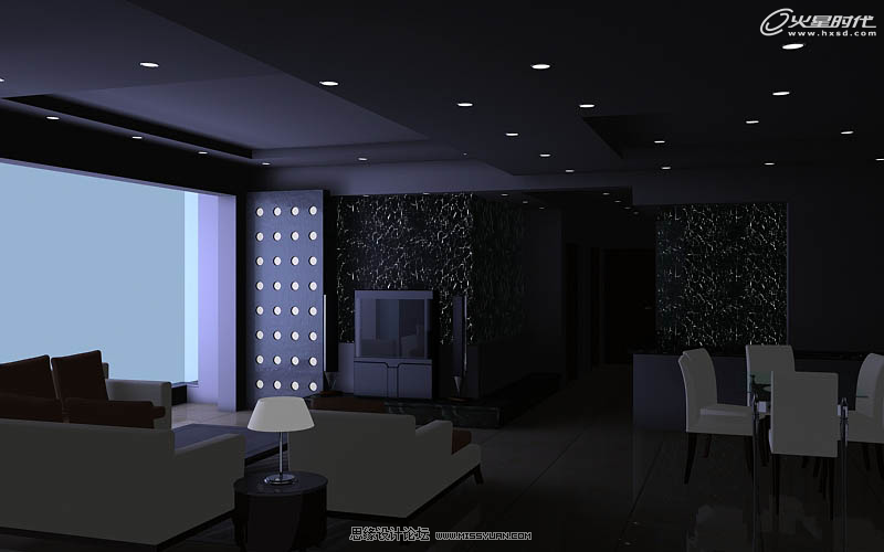 3ds Max默认渲染器灯光技巧  第3张