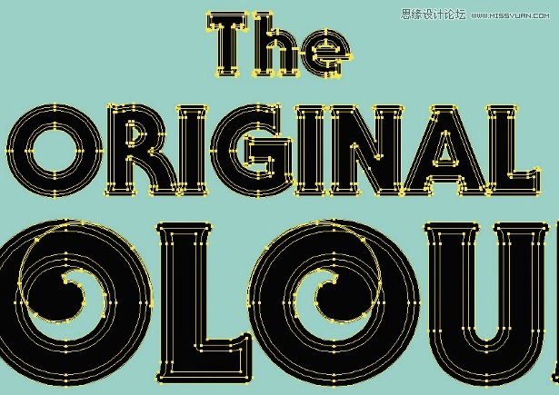 Illustrator绘制糖果镂空效果艺术字教程 第3张 Illustrator绘制糖果镂空效果艺术字教程 第3张