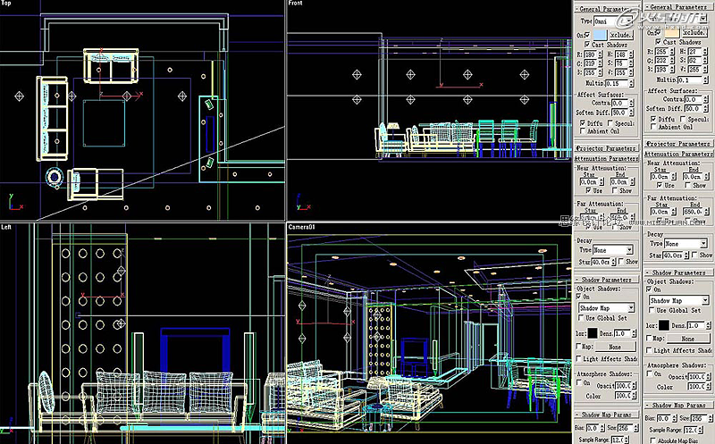 3ds Max默认渲染器灯光技巧  第4张