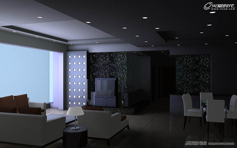 3ds Max默认渲染器灯光技巧  第5张