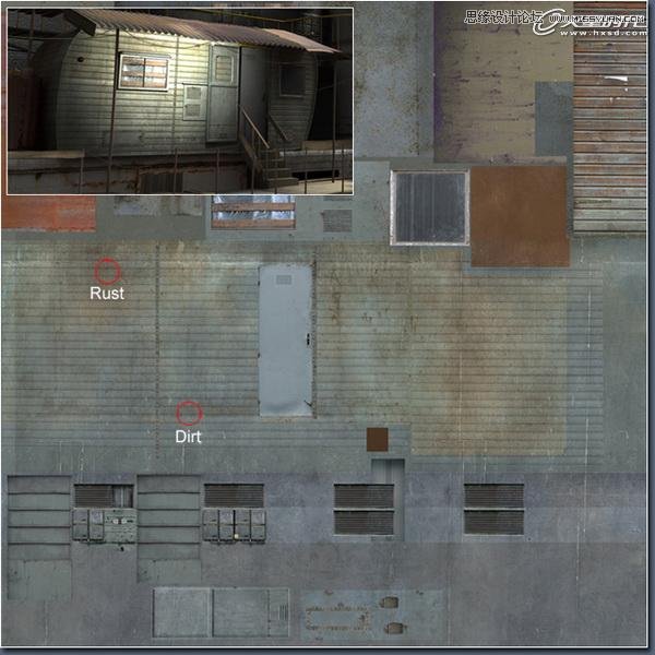 3ds Max教程:“场景纹理”图像制作 第5张 3ds Max教程:“场景纹理”图像制作 第5张