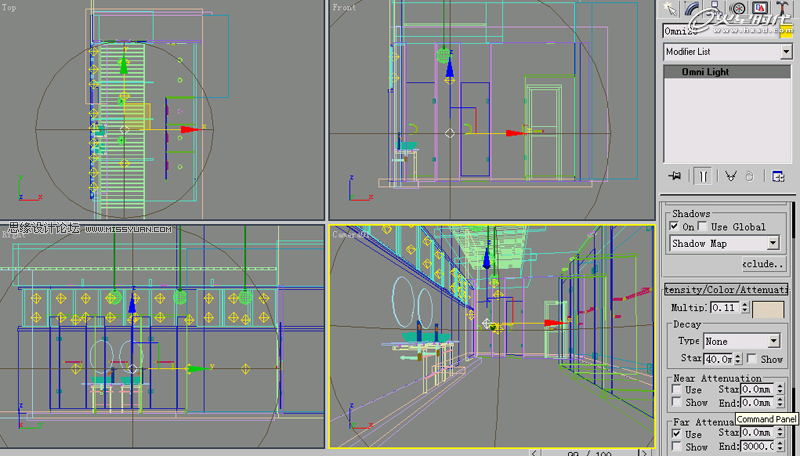 3DMAX基础教程:公共卫生间效果图渲染 第5张 3DMAX基础教程:公共卫生间效果图渲染 第5张